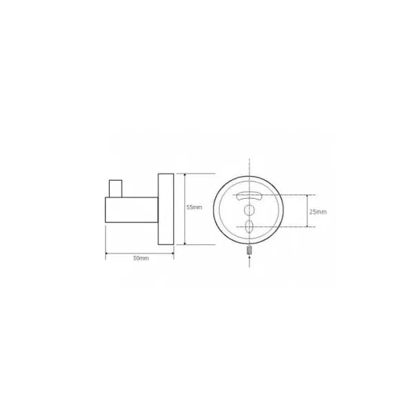 Крючок Bemeta Omega 104106022