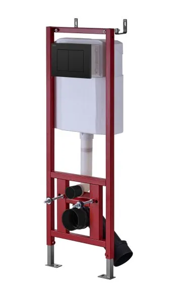 Инсталляция с черной клавишей DQ 400*165*1160мм (DI8540116)