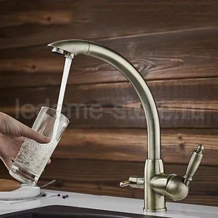 Смеситель Ledeme L4455C-3 бронза