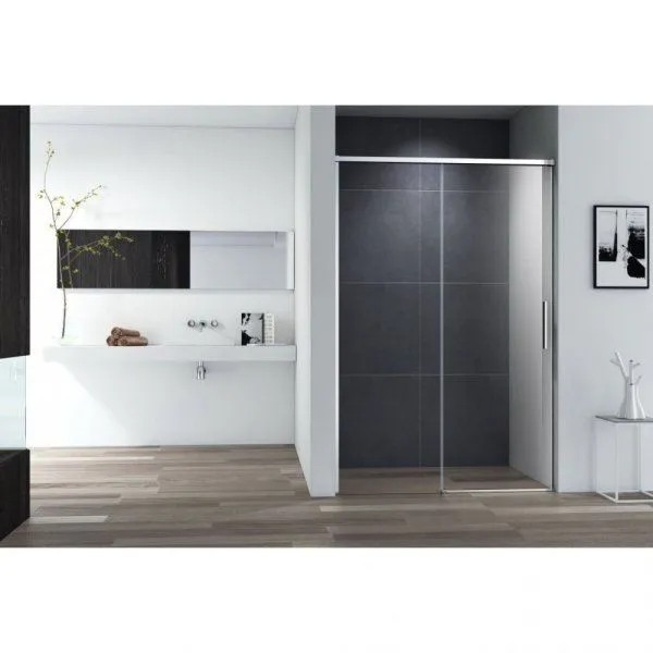 Душевая дверь в нишу Cezares Duet Soft DUET SOFT-M-BF-1-120-C-Cr прозрачное стекло - купить в Москве по низкой цене в интернет-магазине с доставкой по всей России | HITsant Душевая дверь в нишу Cezares Duet Soft DUET SOFT-M-BF-1-120-C-Cr прозрачное стекло