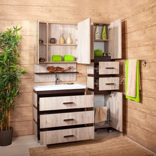 Пенал Бриклаер ТЕХАС 35 см, кантри/венге