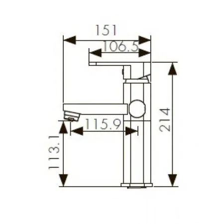 Смеситель для раковины KAISER Sonat (34711)