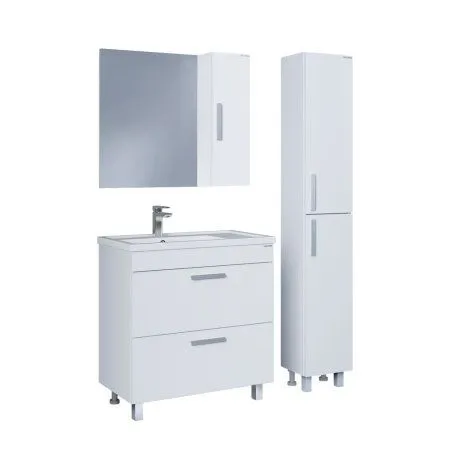 Шкаф-зеркало Grossman Нео 208024 80 белый