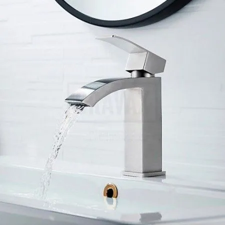 Смеситель Ledeme L71017 нержавеющая сталь