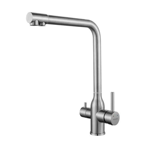 Смеситель для кухни с каналом для фильтрованной воды Shevanik S2OV48ANL,Сатин