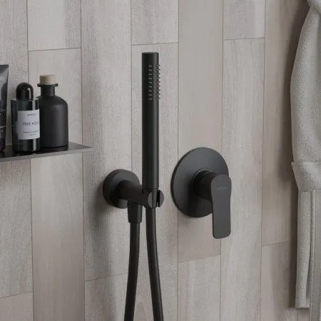 Смеситель для душа PAINI Viva Style встраиваемый, черный P4DEYOMG69PT0