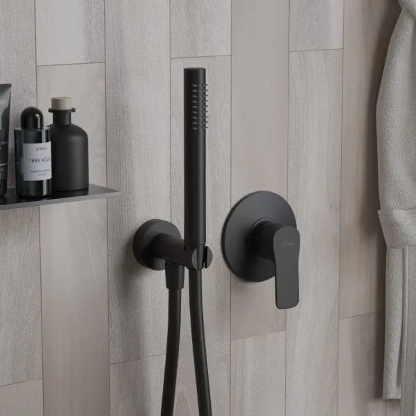 Смеситель для душа PAINI Viva Style встраиваемый, черный P4DEYOMG69PT0