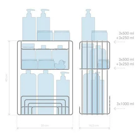Полка прямоугольная ЧМЗ Фрейм 30,1х16,6х40,1 см., (504-002-07) - купить в Москве по низкой цене в интернет-магазине с доставкой по всей России | HITsant Полка прямоугольная ЧМЗ Фрейм 30,1х16,6х40,1 см., (504-002-07)