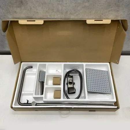 Душевая система Comforty, FF074R-CGT, графит