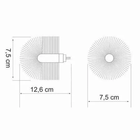 Ершик WasserKRAFT K-012 черный