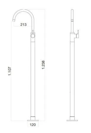Смеситель для раковины Webert Rimini RI832101010, золото - купить в Москве по низкой цене в интернет-магазине с доставкой по всей России | HITsant Смеситель для раковины Webert Rimini RI832101010, золото