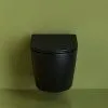 Унитаз подвесной Ceramica Nova Uno CN11001MB микролифт, черный матовый
