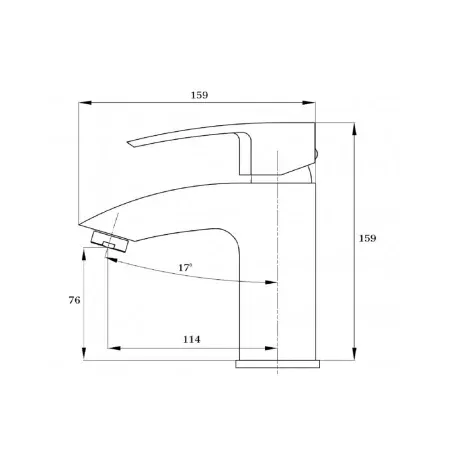 Смеситель для умывальника из латуни цветом хром Ganzer GZ02011 - купить в Москве по низкой цене в интернет-магазине с доставкой по всей России | HITsant Смеситель для умывальника из латуни цветом хром Ganzer GZ02011