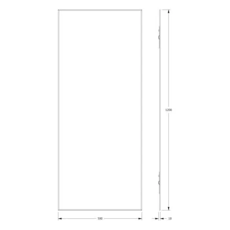 Зеркало Evoform Standard BY 0239 50x120