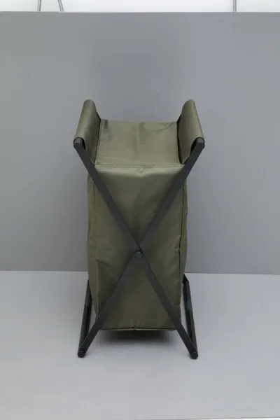 Корзина для белья Allen Brau Priority черный/оливковый