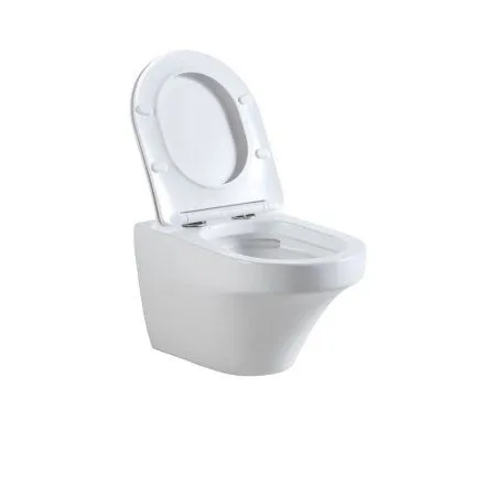 Унитаз подвесной Vincea Edge VT1-27 белый - купить в Москве по низкой цене в интернет-магазине с доставкой по всей России | HITsant Унитаз подвесной Vincea Edge VT1-27 белый