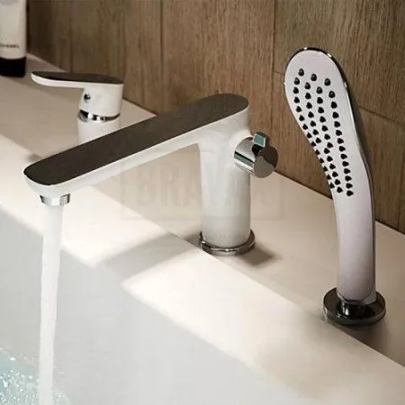 Смеситель Ledeme L1153W белый