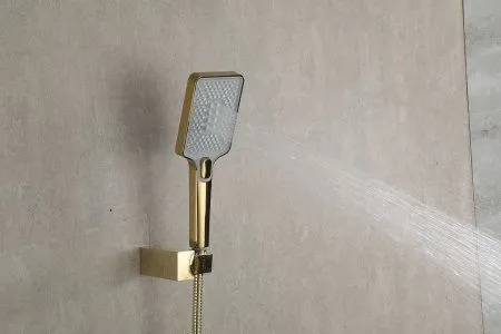 Смеситель для ванны Gappo G3207-3, однорычажный, золото