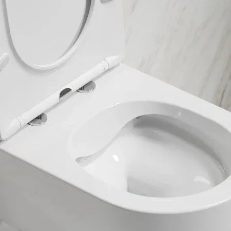 Унитаз подвесной Ceramica Nova Modena CN6063 с микролифтом, белый