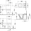 Унитаз-компакт Duravit 2ND Floor 2106090000