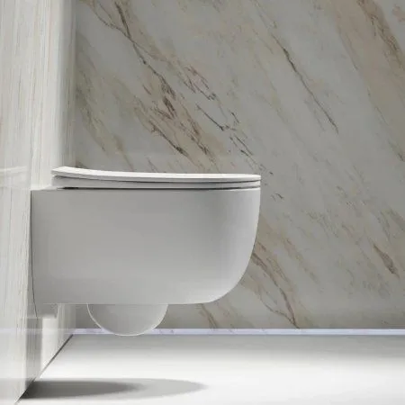 Унитаз подвесной Ceramica Nova Modena CN6063 с микролифтом, белый