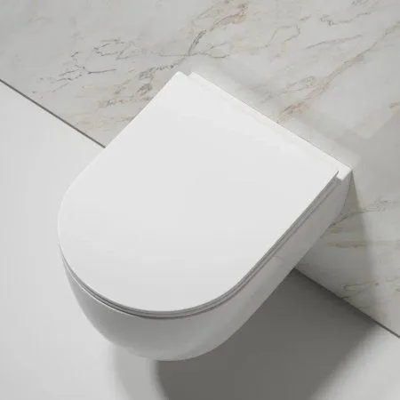 Унитаз подвесной Ceramica Nova Modena CN6063 с микролифтом, белый