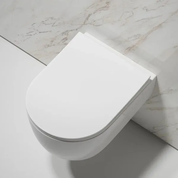 Унитаз подвесной Ceramica Nova Modena CN6063 с микролифтом, белый - купить в Москве по низкой цене в интернет-магазине с доставкой по всей России | HITsant Унитаз подвесной Ceramica Nova Modena CN6063 с микролифтом, белый