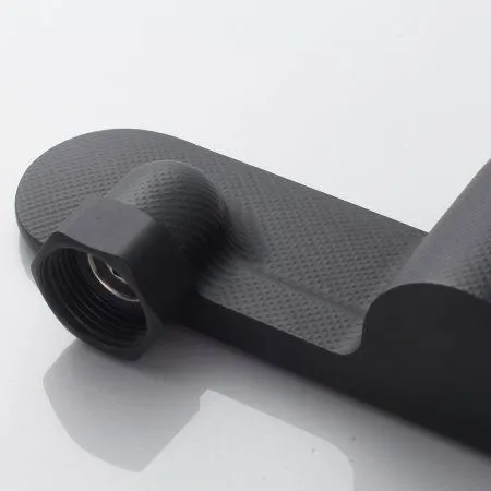 Смеситель для душевой кабины однорычажный  Shevanik S4716H, Черный