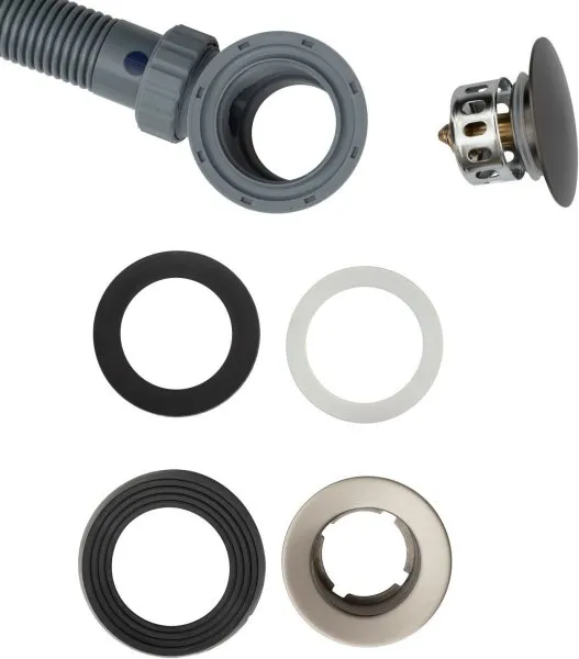 Слив-перелив для ванны Allen Brau Priority 5.31027-MG графит браш - купить в Москве по низкой цене в интернет-магазине с доставкой по всей России | HITsant Слив-перелив для ванны Allen Brau Priority 5.31027-MG графит браш