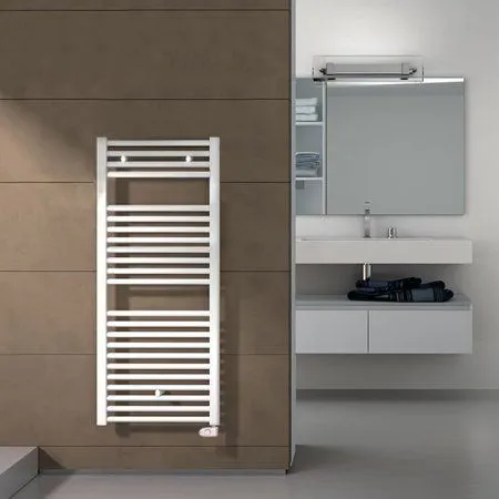 Полотенцесушитель электрический Irsap Ares EIM058K01IR01NNN 111,8x58 белый