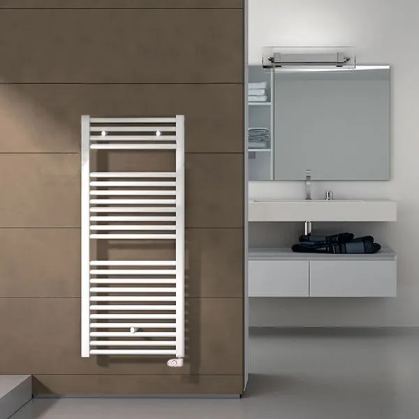 Полотенцесушитель электрический Irsap Ares EIM058K01IR01NNN 111,8x58 белый - купить в Москве по низкой цене в интернет-магазине с доставкой по всей России | HITsant Полотенцесушитель электрический Irsap Ares EIM058K01IR01NNN 111,8x58 белый