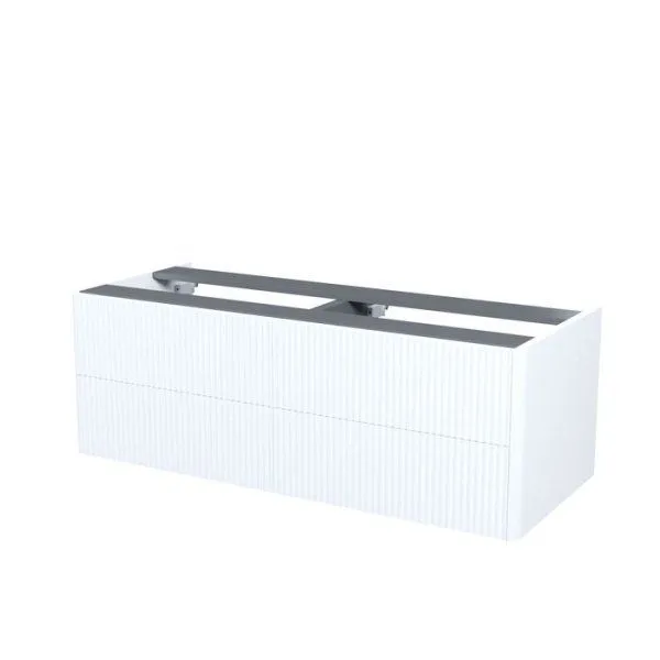 Тумба подвесная, под столешницу, 120 см, белый, Aiger, IDDIS, AIG12W0i95