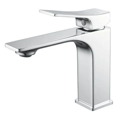 Смеситель для раковины Shevanik S6101, хром - купить в Москве по низкой цене в интернет-магазине с доставкой по всей России | HITsant Смеситель для раковины Shevanik S6101, хром