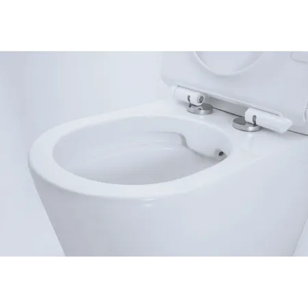 Унитаз компакт Orans WM9908 P-trap / Geberit/ Rimless / floor fixing kit (610x368x800)