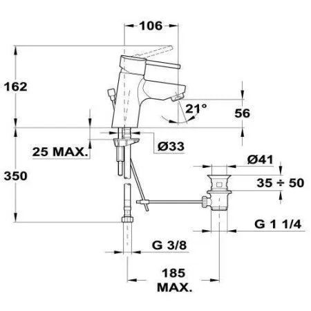 Смеситель Teka Ares 233460210/00 хром - купить в Москве по низкой цене в интернет-магазине с доставкой по всей России | HITsant Смеситель Teka Ares 233460210/00 хром