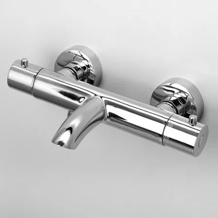 Смеситель для ванны WasserKRAFT Berkel 4800 4811 Thermo хром