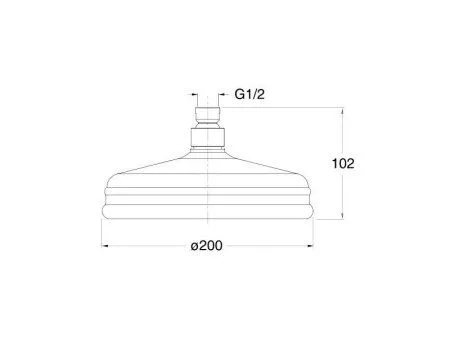Верхний душ Cristina Sandwich PD01751 20 см хром - купить в Москве по низкой цене в интернет-магазине с доставкой по всей России | HITsant Верхний душ Cristina Sandwich PD01751 20 см хром