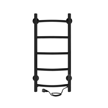 Полотенцесушитель Электрический Лесенка INDIGO LCALE70-30BRRt, Черный муар