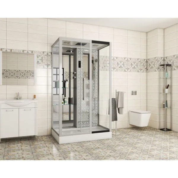 Душевая кабина Niagara Lux 7713WR 120х80 см белый