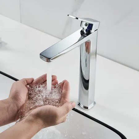 Смеситель для раковины Shevanik S9911, хром