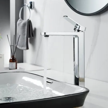 Смеситель для раковины Shevanik S9911, хром