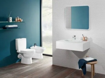 Унитаз-компакт Villeroy & Boch O.Novo 56611001 альпийский белый