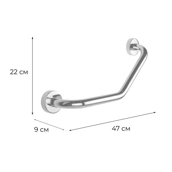 Поручень для ванны Fixsen Hotel ххром (FX-31018-2)