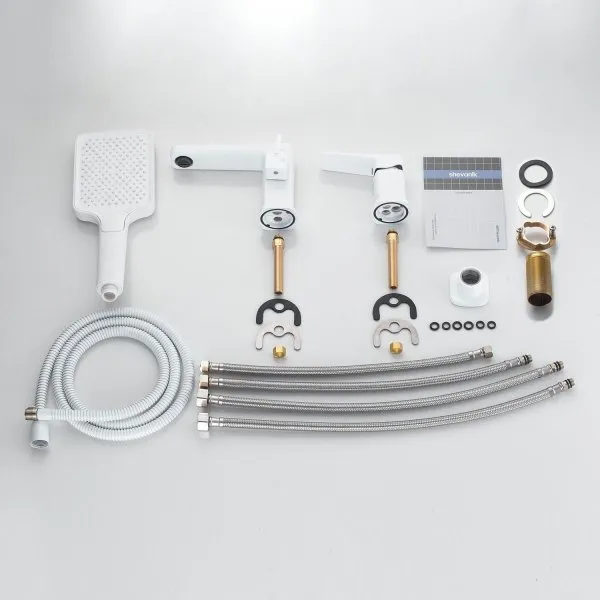 Смеситель на борт ванны Shevanik S99 S9MS91CS2CMI белый