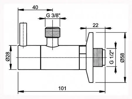 Вентиль AlcaPlast ARV001 для душа - купить в Москве по низкой цене в интернет-магазине с доставкой по всей России | HITsant Вентиль AlcaPlast ARV001 для душа