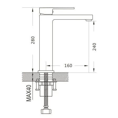 Смеситель для раковины Shevanik S9611, хром - купить в Москве по низкой цене в интернет-магазине с доставкой по всей России | HITsant Смеситель для раковины Shevanik S9611, хром
