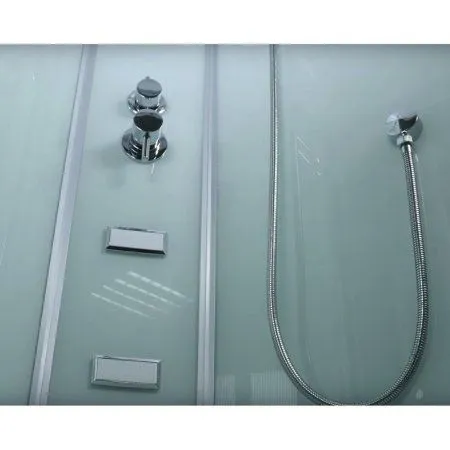 Душевая кабина Frank F655(2) 900*900 с турецкой баней, угловая