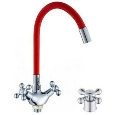 Смеситель Ledeme L1319-1 красный