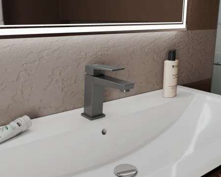 Смеситель для умывальника RUSH Thira (TR3635-12Grey)