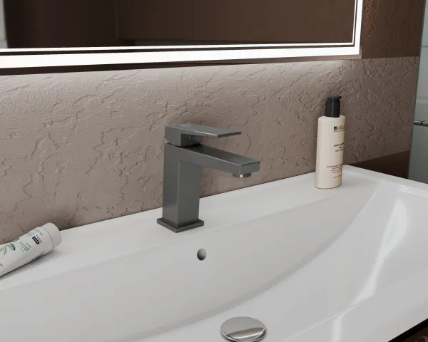 Смеситель для умывальника RUSH Thira (TR3635-12Grey)